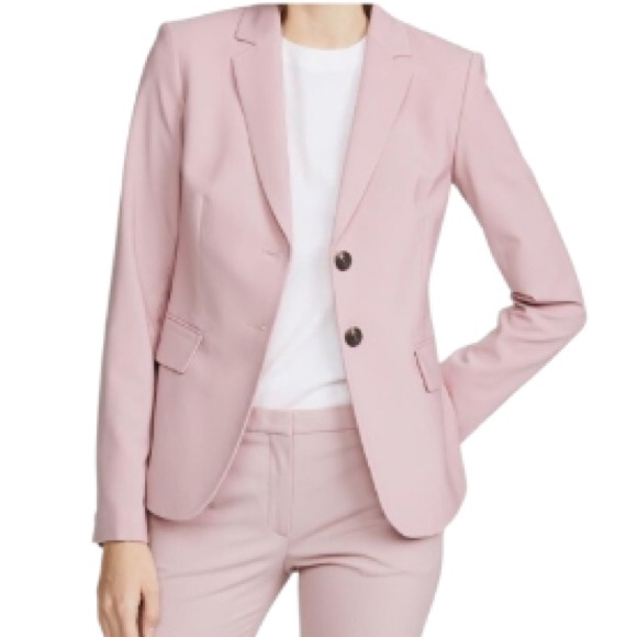 Theory Jackets & Blazers - Theory Carissa Blazer in Good Wool Dusty Lilac size 2